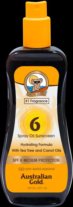 Immagine prodotto Australian Gold Ölspray (Spray solare, Olio abbronzatura, Fino a SPF 10, 237 ml)