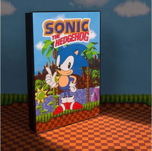 Produktbild Fizz Creations Sonic the Hedgehog Poster mit Leuchtfunktion (21 x 30 cm)