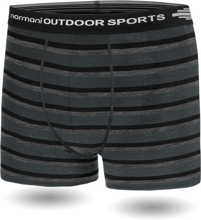 Produktbild Normani 2er Pack Herren Merino Boxershorts Unterhose - 7692 (3XL, 2er Pack)