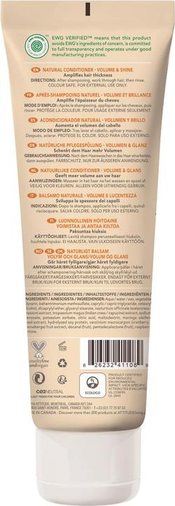 Immagine prodotto Attitude Volume e lucentezza (240 ml)