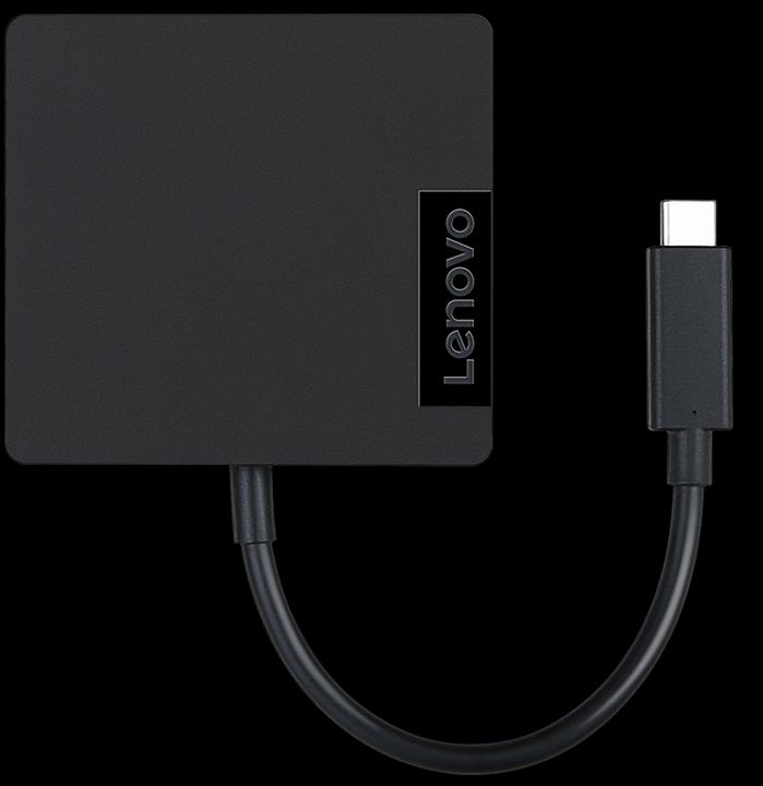 Actual product image Lenovo USB-C adapter (USB-C, 2 Ports)