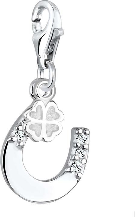 Elli Hufeisen, Kleeblatt (925er Sterling Silber, Glaskristall)