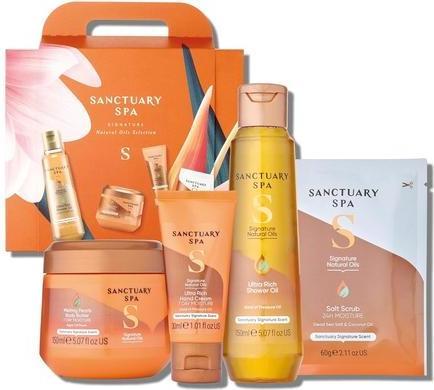 Image du produit Coffret de sélection d'huiles naturelles Spa Signature pour femmes (Set soin du corps)