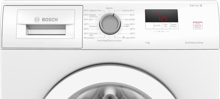 Actual product image Bosch Hausgeräte Serie 2 WAJ20067II (7 kg, Left, EU plug)