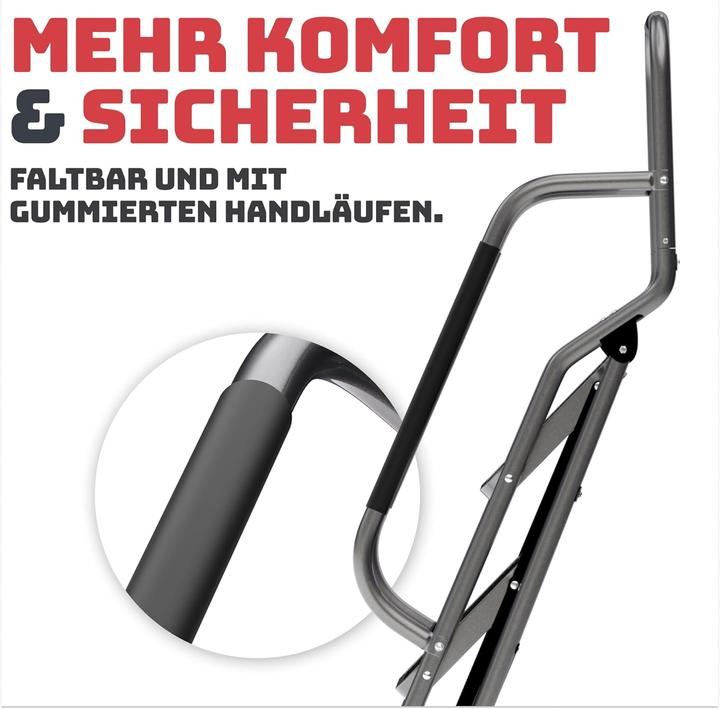 Produktbild Stackmeister 3 Stufen Sicherheitsleiter SM1032 (Klapptritt, Trittleiter)