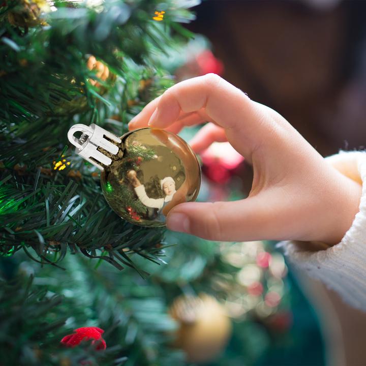 Actual product image Relaxdays Christmas baubles set (96 -part)