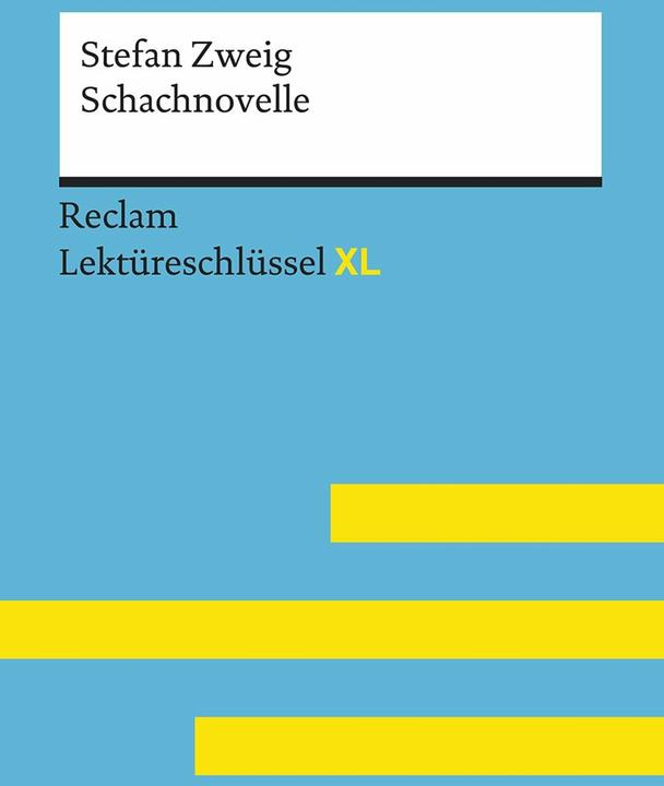 Actual product image Schachnovelle von Stefan Zweig: Lektüreschlüssel mit Inhaltsangabe, Interpretation (German, Martin Neubauer, 2019)