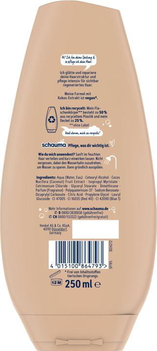 Image du produit Schwarzkopf Après-shampooing Réparation et soin (250 ml)