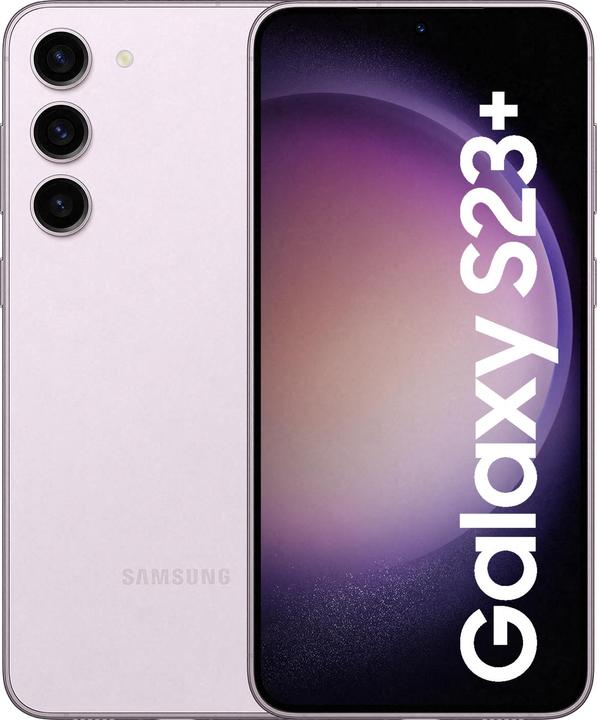 Productafbeelding Samsung Galaxy S23+ (512 GB, Lavendel, 6.60", SIM + eSIM, 50 Mpx, 5G)