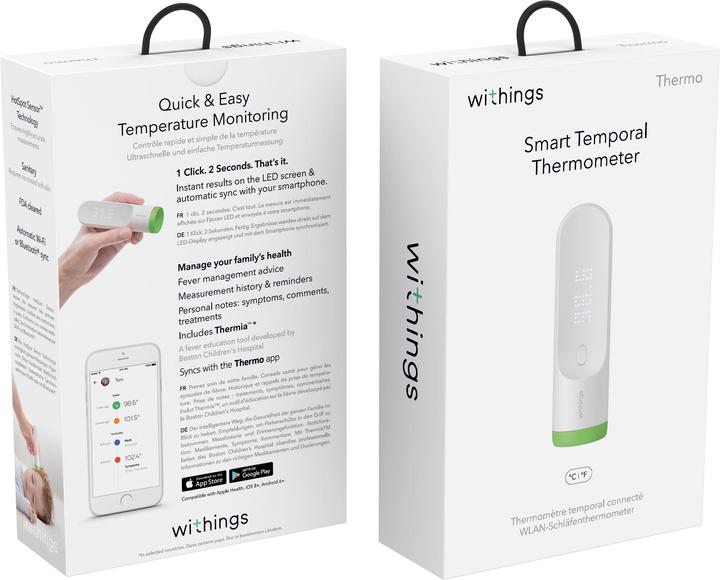 Produktbild Withings Thermo (Berührungslos, Stirn)