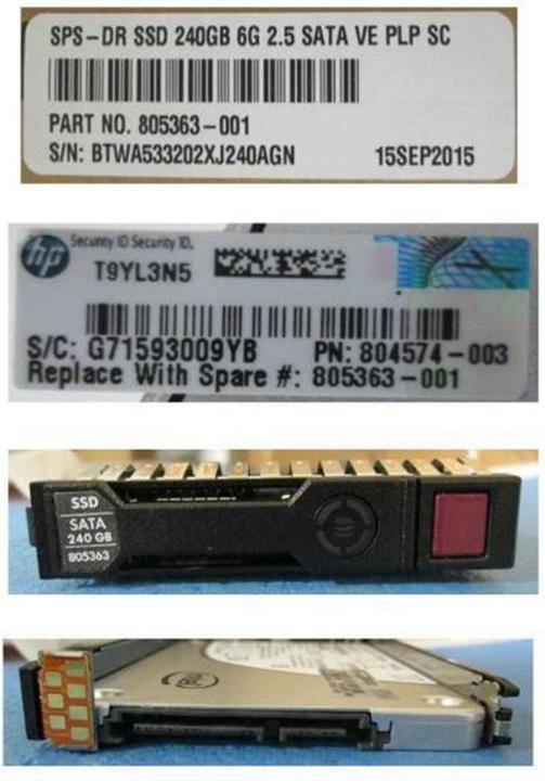 Image du produit HPE 240GB SATA 6G SFF SC VE PLP (240 Go, 2.5")