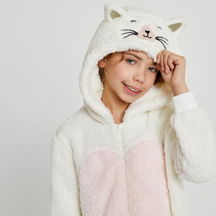 Produktbild La Redoute Collections Onesie aus Teddyfleece (128)