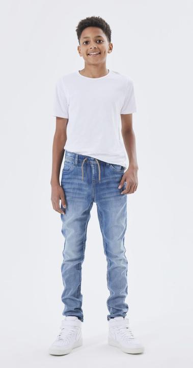 Actual product image Name it Robin Straight Leg Denim Sweatpants (98)
