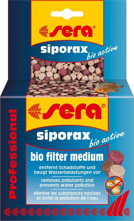 Produktbild Sera Siporax Bio Active Professional (Süsswasser, Salzwasser)
