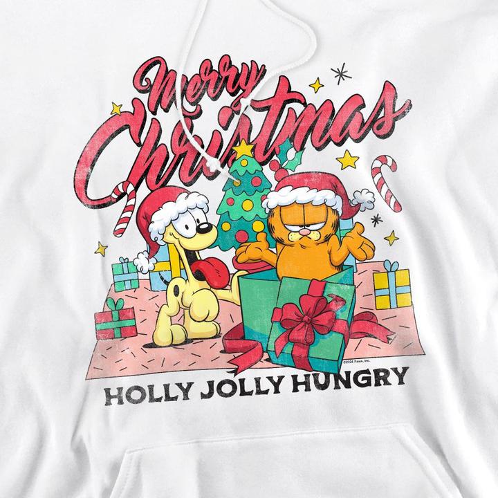 Immagine prodotto Garfield Merry Christmas Felpa con Cappuccio Uomo (XXL)