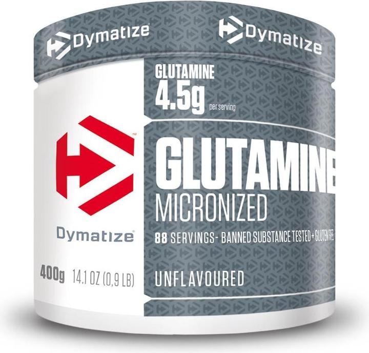 Dymatize Glutamine Micronised neutre (Neutral, 1 pcs., 400 g)
