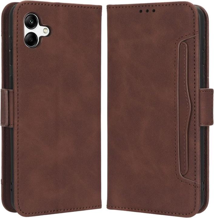 Produktbild Cover-Discount Galaxy M13 - Etui mit vielen Kartenfächer braun (Samsung Galaxy M13)