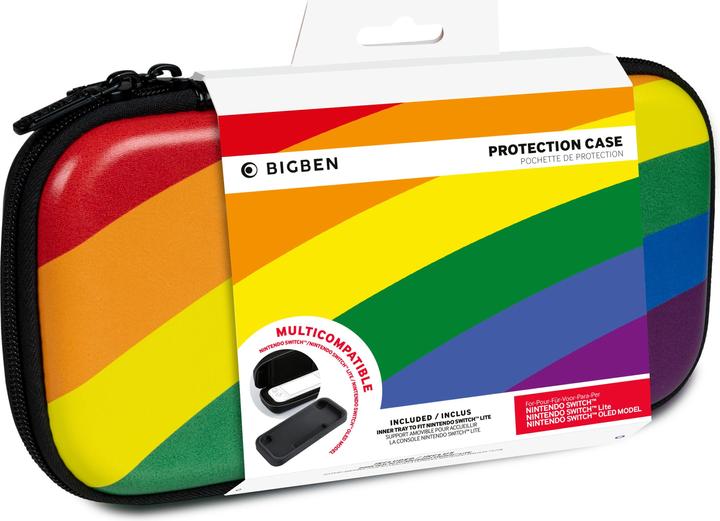 Produktbild Bigben Protection Case - Rainbow (Switch Lite, Switch OLED, Switch)