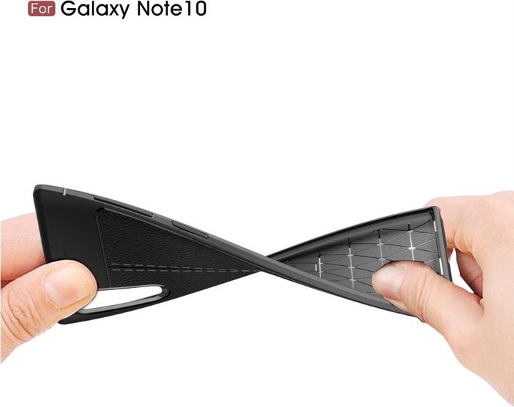 Immagine prodotto Screenguard Custodia Samsung Galaxy Note10 Design in pelle TPU Cover (Samsung Galaxy Note 10)