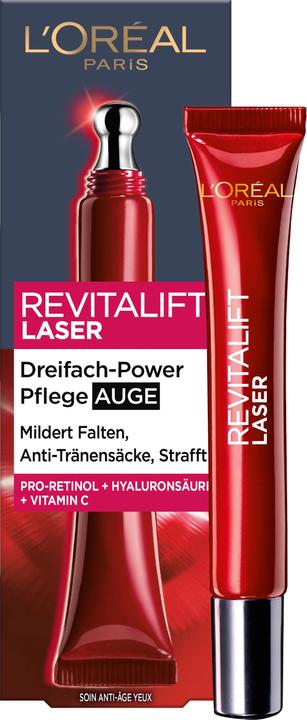 Actual product image L'Oréal Paris L'Oréal, Laser X, eye cream, 15 ml (15 ml, Day)
