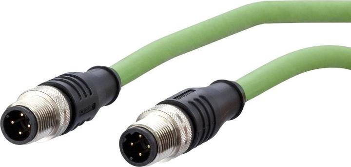Produktbild Metz Connect M12 (F/FTP, CAT5e, 1 m)