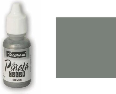 Actual product image Jacquard Ink Pinata Color Alcohol Ink Colour No. 33 Silver (Inkwell)