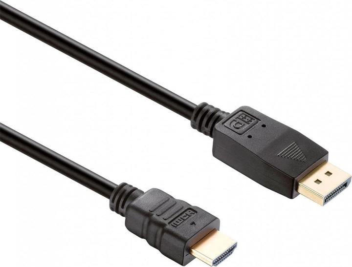 Image du produit HDgear DisplayPort — HDMI (Typ A) (2 m, DisplayPort, HDMI)