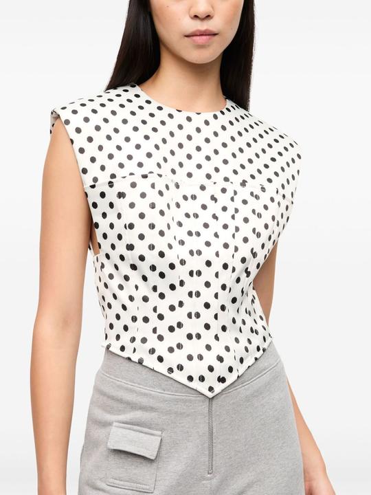 Actual product image GANNI Top Bianco (36)