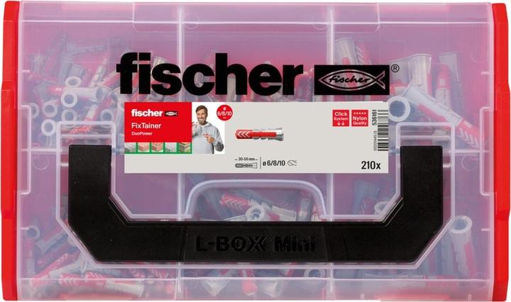 Actual product image Fischer Drywall dowel set (210 pcs.)