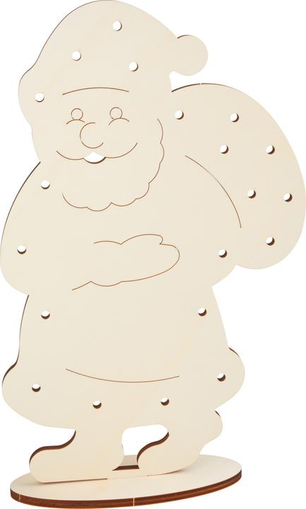 Produktbild VBS Stehfigur "Weihnachtsmann", beleuchtet (31 x 31 x 10 cm)