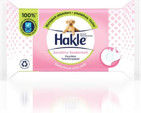 Actual product image Hakle Moist Sensitive Clean Refill (42 Piece)