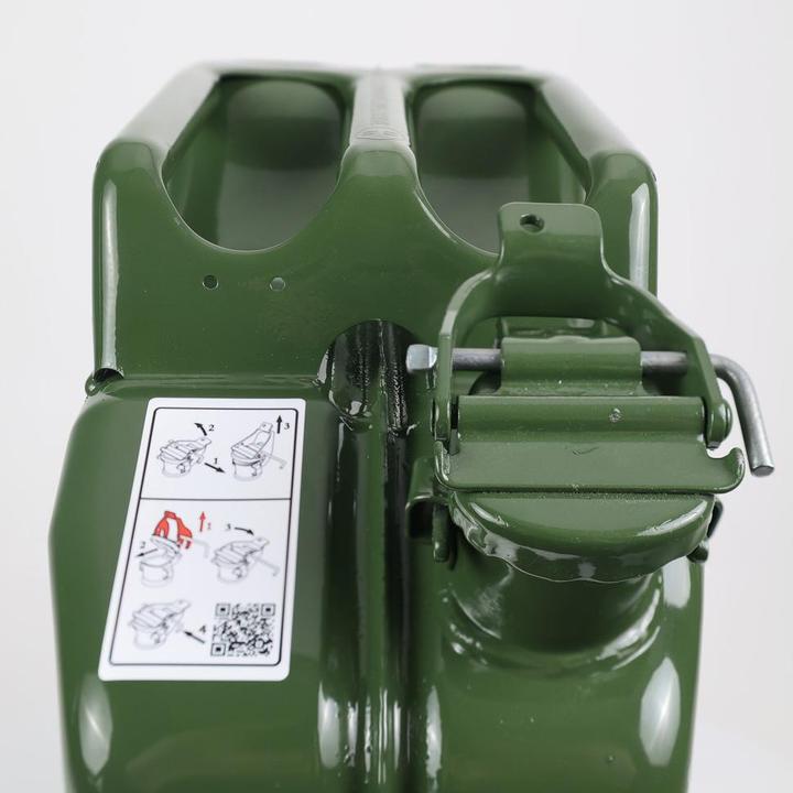 Produktbild Dönges Stahlblech-Benzinkanister, 20 l, oliv