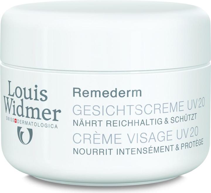 Louis Widmer Remederm Gesichtscreme UV ohne Parfum (50 ml)