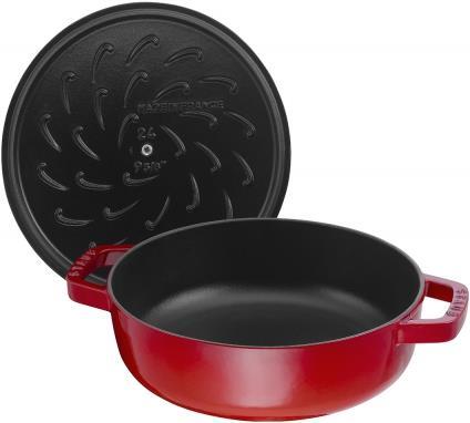 Actual product image Staub Roaster Chistera Drop (24 cm, Casserole + Stewpot, Cast iron)