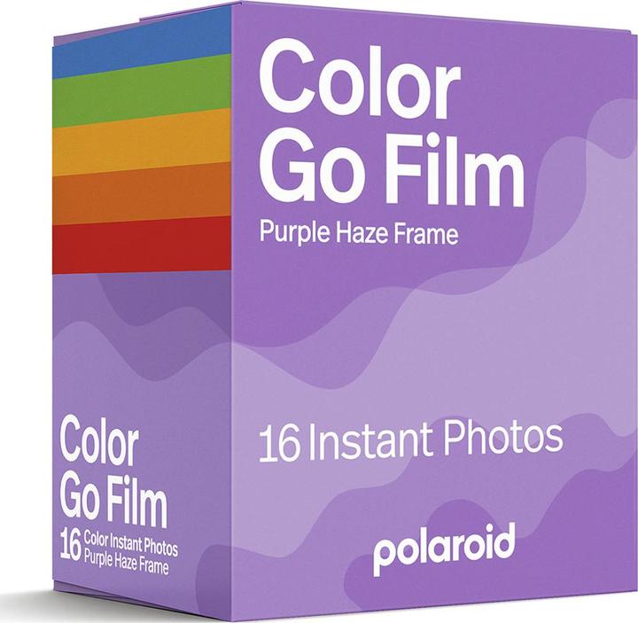 Immagine prodotto Polaroid Color Film Go Purple Haze Frame Double Pack (Polaroid Go)