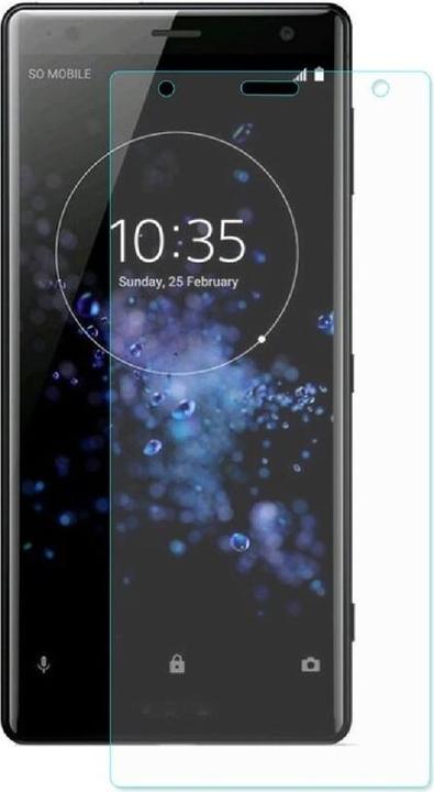 Actual product image Protectorking 1x real tempered 9H armoured glass 3D CLEAR (1 Piece, Sony Xperia XZ2 Compact)
