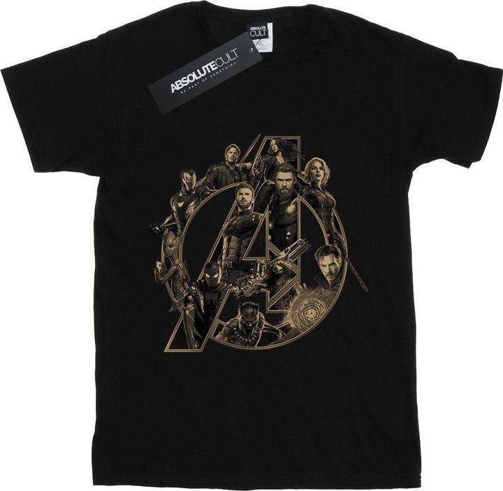 Avengers Infinity War Logo TShirt Mädchen