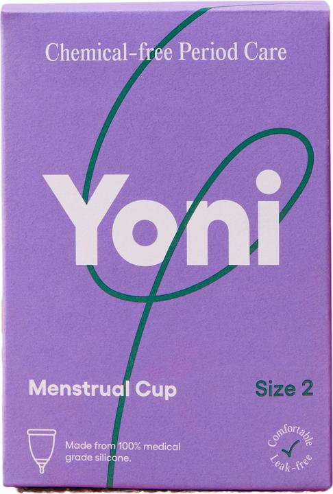 Yoni Menstruationstasse - Grösse 2 - 100 medizinisches Silikon