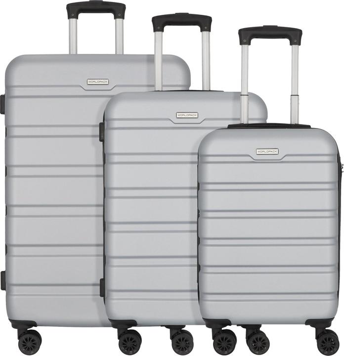 Worldpack Phoenix 4 Rollen Kofferset 3-teilig (94 l, XL (ab 115l))