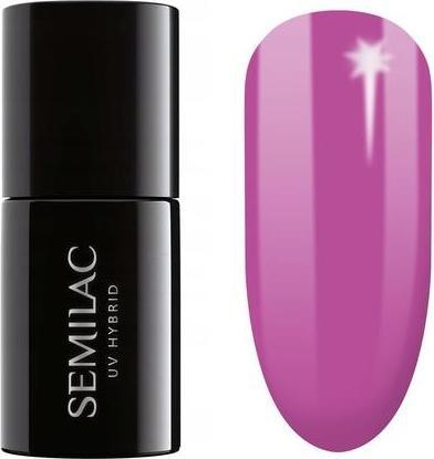 Immagine prodotto Semilac Smalto UV Hybrid 601 Neon Pink Punch 7ml (Punch rosa neon, Vernice UV gel)