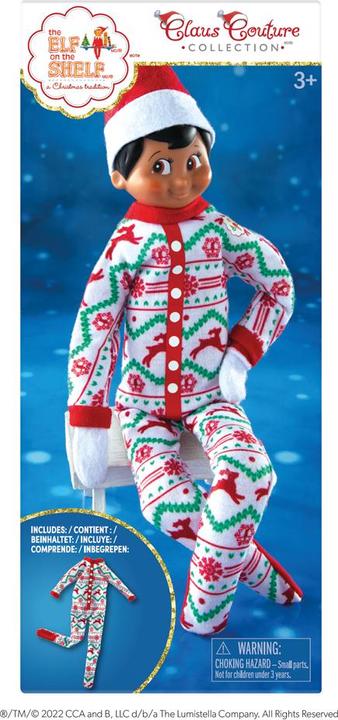 Immagine prodotto Elf on the Shelf Abito da elfo Il paese delle meraviglie Onesie
