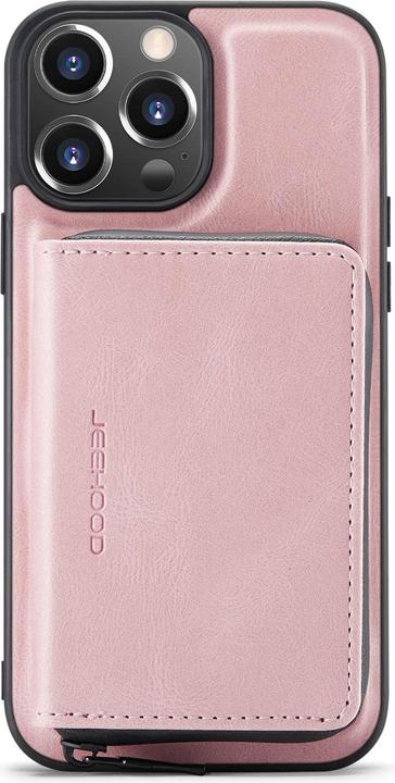 Produktbild Cover-Discount iPhone 14 Pro Max - Hülle mit Kreditkarten Etui rosa (Apple iPhone 14 Pro Max)