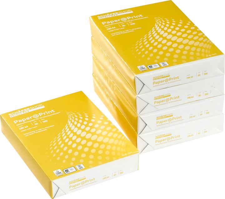 Produktbild Schäfer Shop Kopierpapier Paper@Print (80 g/m², 2500 x, A4)