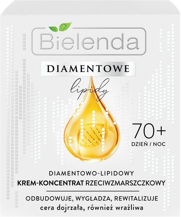 Produktbild Bielenda Diamond Lipid 70 Anti-Wrinkle Cream Concentrate Smoothing and Revitalizing (50 ml)