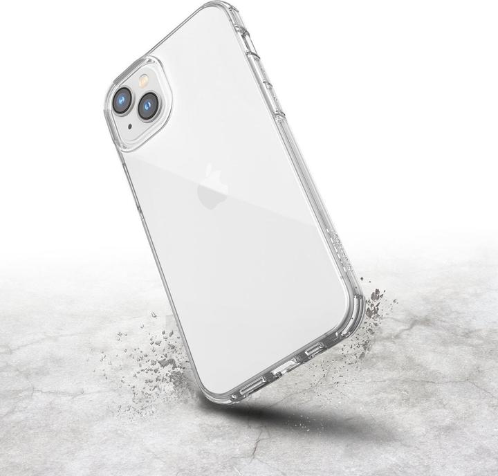 Immagine prodotto X-Doria Custodia Clear Case per iPhone 14 Plus, cover trasparente blindata (Apple iPhone 14 Plus)