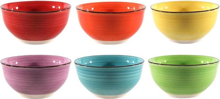 Tavola Bowl Ø12cm uni 6 pieces assorted (12 cm, 6 x)