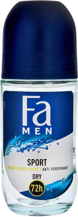 Fa Sport Antiperspirant Roll-On Antiperspirant In Bullet Energizing (Roll-on, 50 ml)
