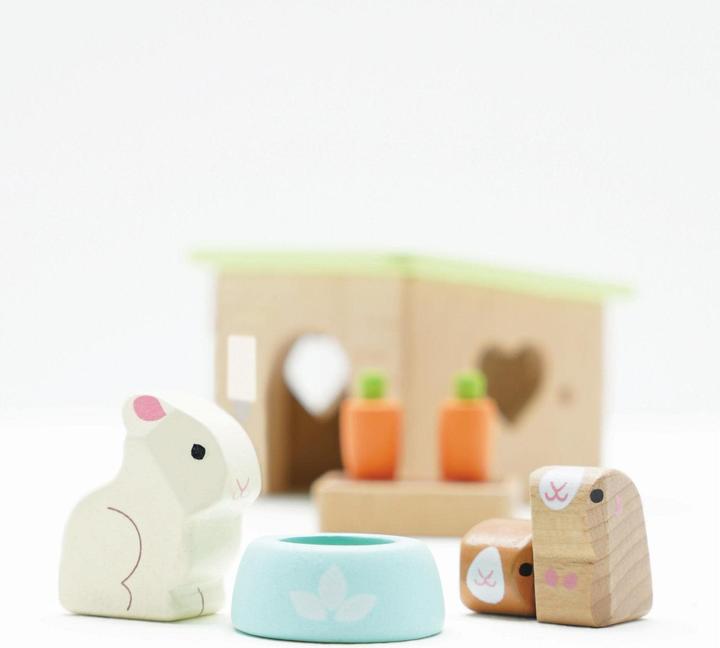 Actual product image Le Toy Van Bunny and guinea pig set