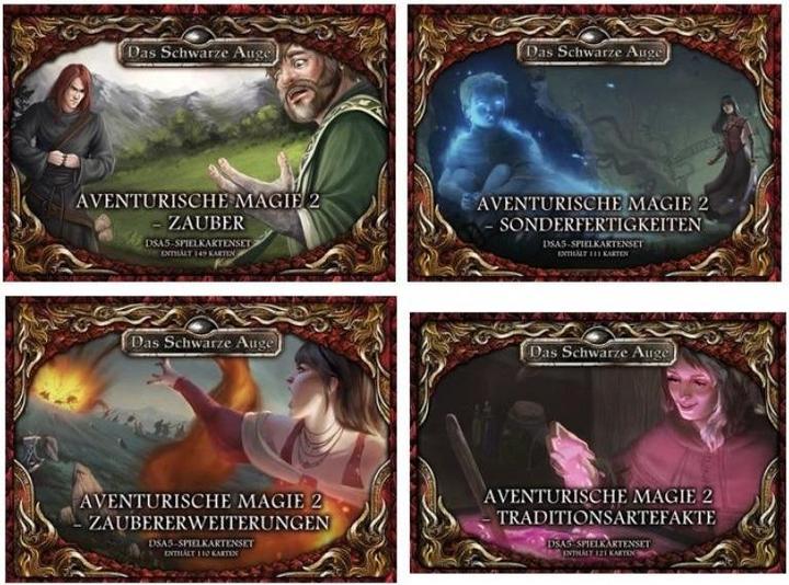 Actual product image DSA5 - Playing Card Bundle - Aventurian Magic 2 (DE edition) (German)