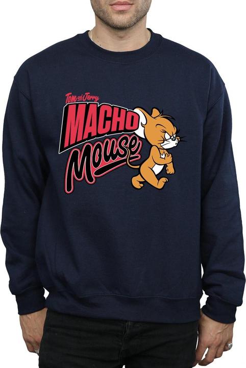 Actual product image Tom & Jerry Mens Macho Mouse Sweatshirt (3XL)